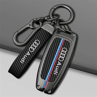 Vỏ khóa Audi Carbon